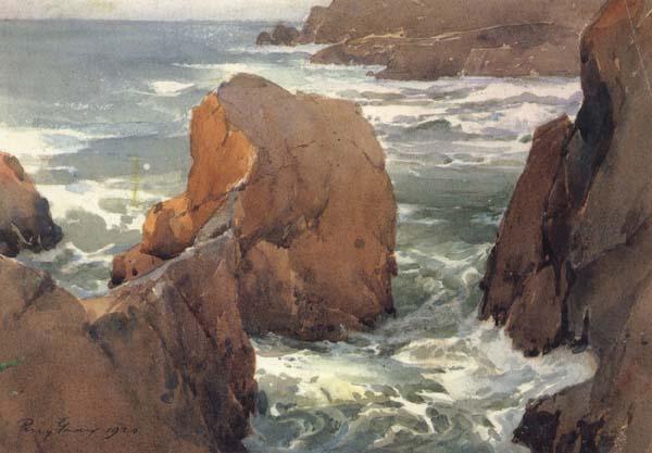 unknow artist Montara Coast oil painting picture